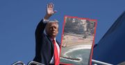 Tak przywitano Trumpa w Izraelu. Nagranie z Air Force One