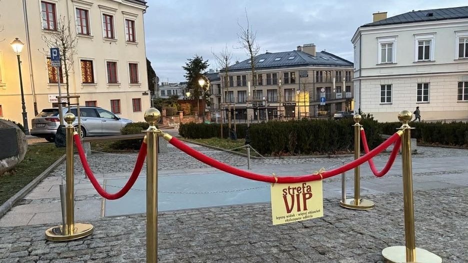 Strefa VIP stanęła przy Niebie Kielc.