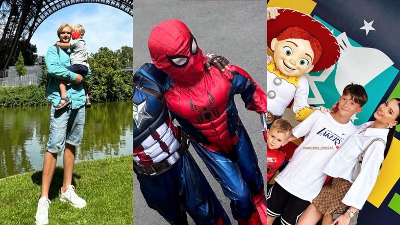 Rodzinny dzień Roksany Węgiel i Kevina Mgleja w Disneylandzie