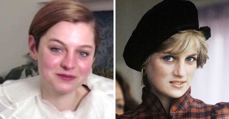 Emma Corrin została nagrodzona Złotym Globem. Postanowiła oddać cześć Dianie