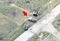 Rosjanie wpadli w pułapkę. Ukraińcy nagrali moment spektakularnej akcji z BMP-1