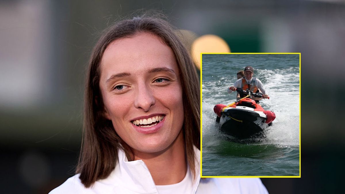   / John Walton/PA Images via Getty Images / Na zdjęciu: Iga Świątek miło spędziła czas