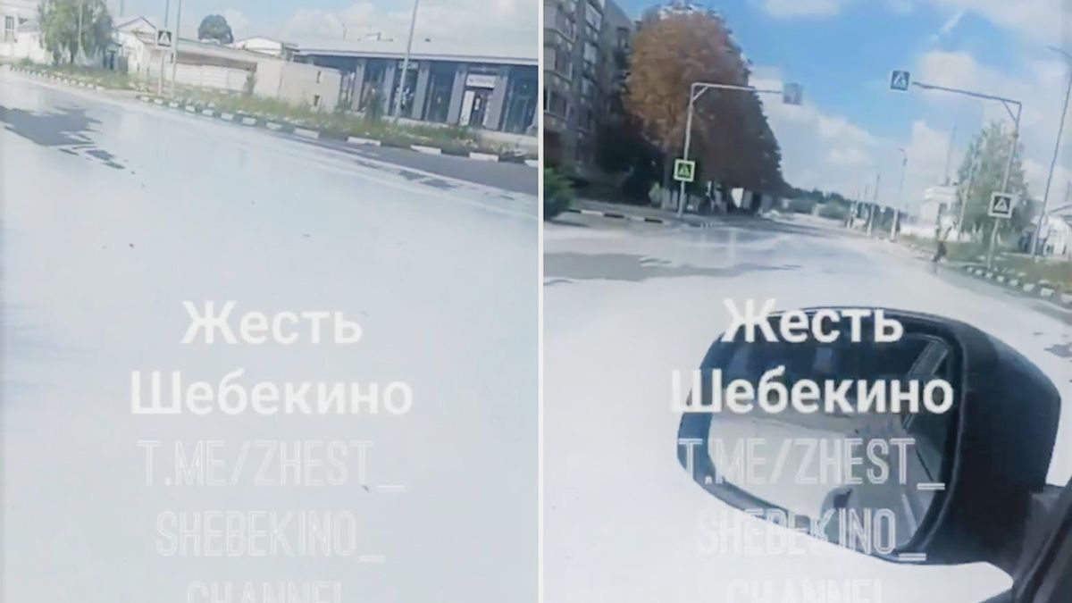 W rosyjskim mieście Szebiekino doszło do wycieku mleka, które dosłownie zalało ulice