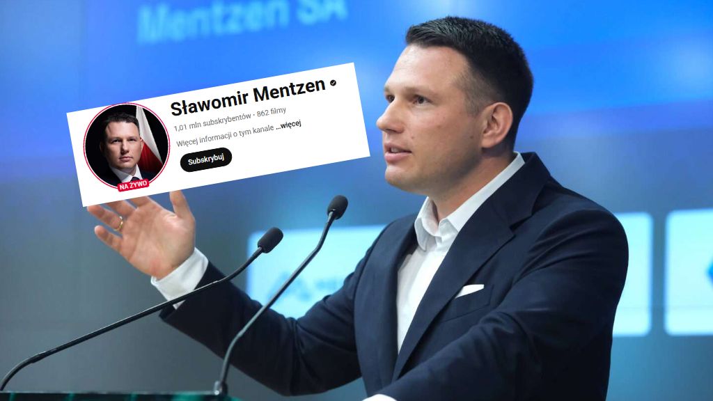 Rekord na kanale Sławomira Mentzena