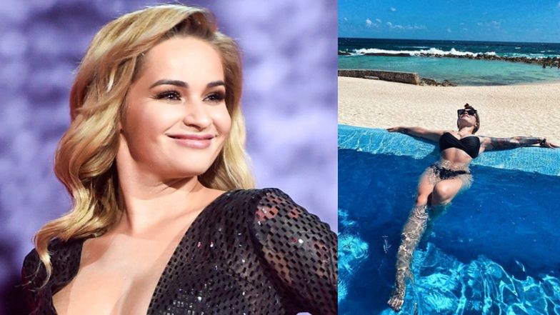 Dumna Ewelina Lisowska chwali się statusem "tulumiary"