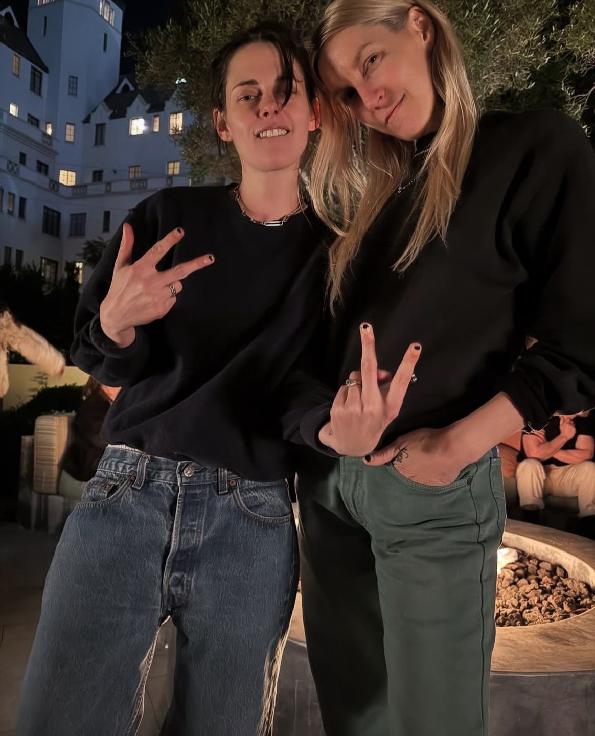 Kristen Stewart z żoną 