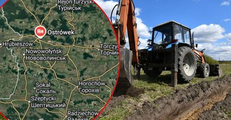Nowe odkrycie na Wołyniu. Natrafiono na kolejny grób