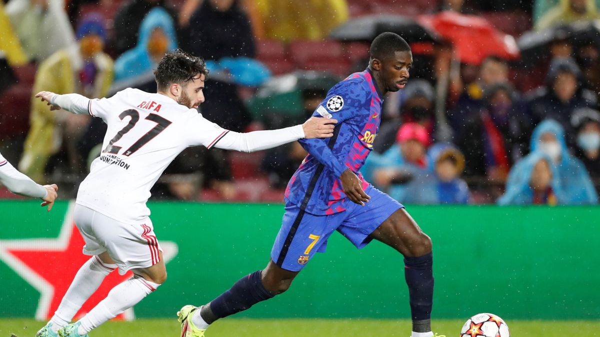 PAP/EPA / Alberto Estevez / Na zdjęciu: Ousmane Dembele