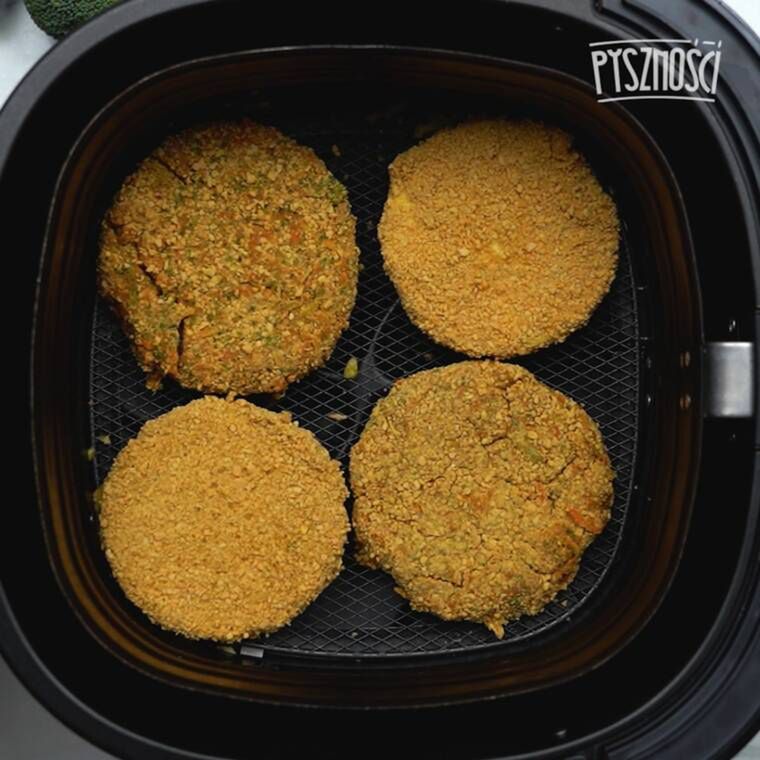 wegetariański burger drwala