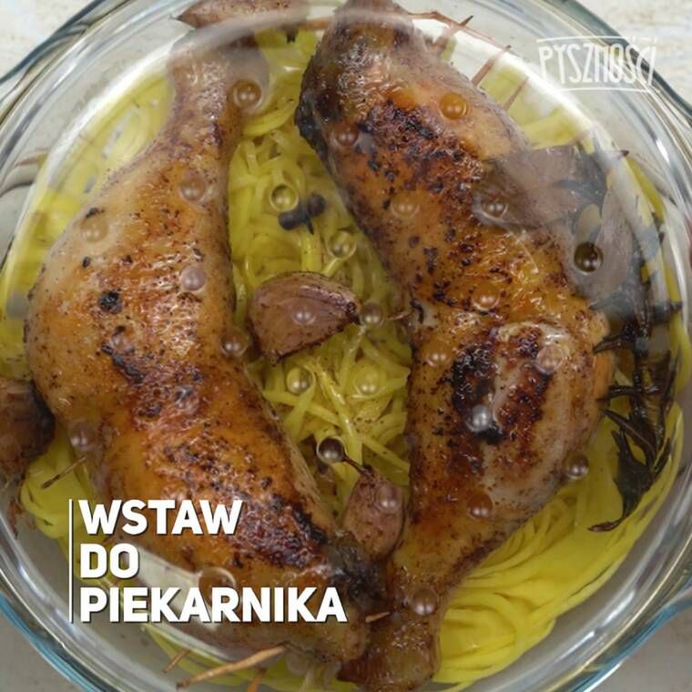 udka z kurczaka z pieczarkami