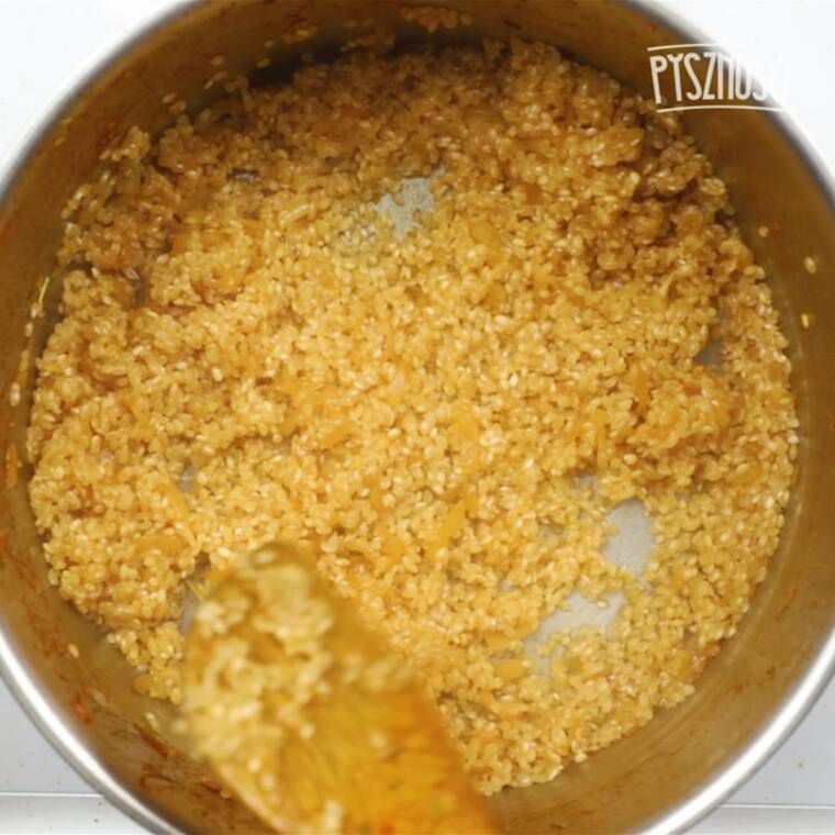risotto z dynią