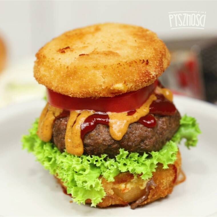 śmietankowy burger