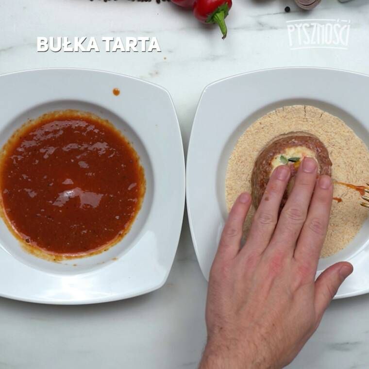 rolada wołowa w panierce