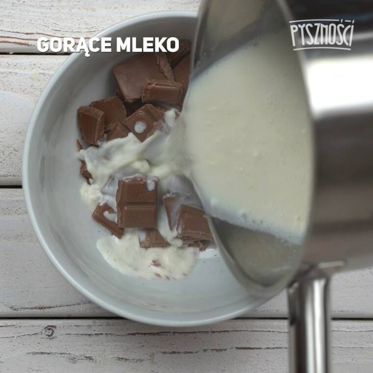 ciasto bez pieczenia milky way w wydaniu fit