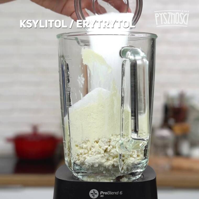 ciasto bez pieczenia milky way w wydaniu fit