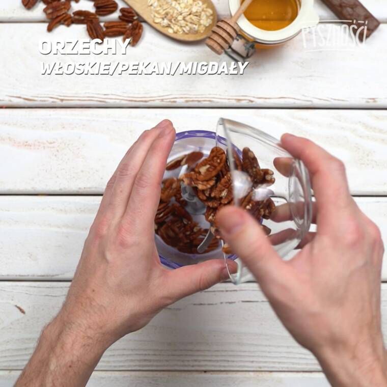 ciasto bez pieczenia milky way w wydaniu fit