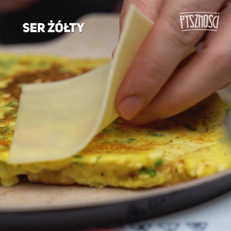 błyskawiczny omlet z tostami