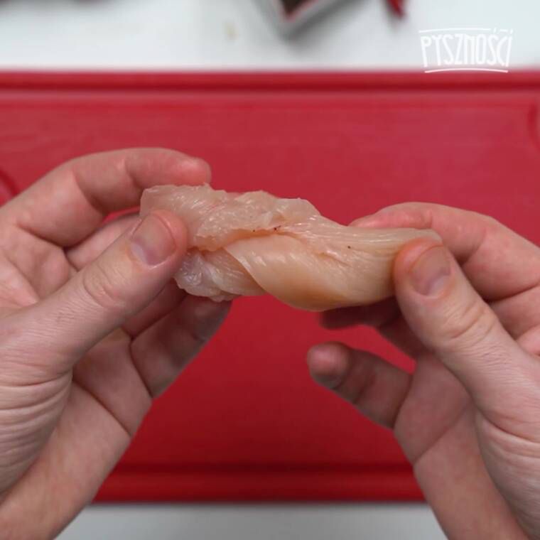 drobiowe faworki z kurczaka