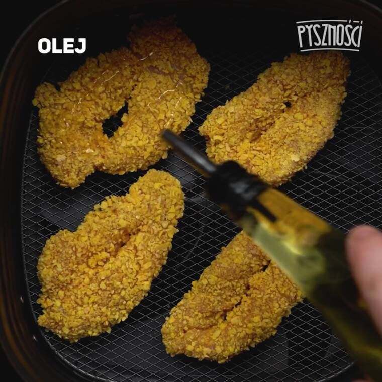 drobiowe faworki z kurczaka