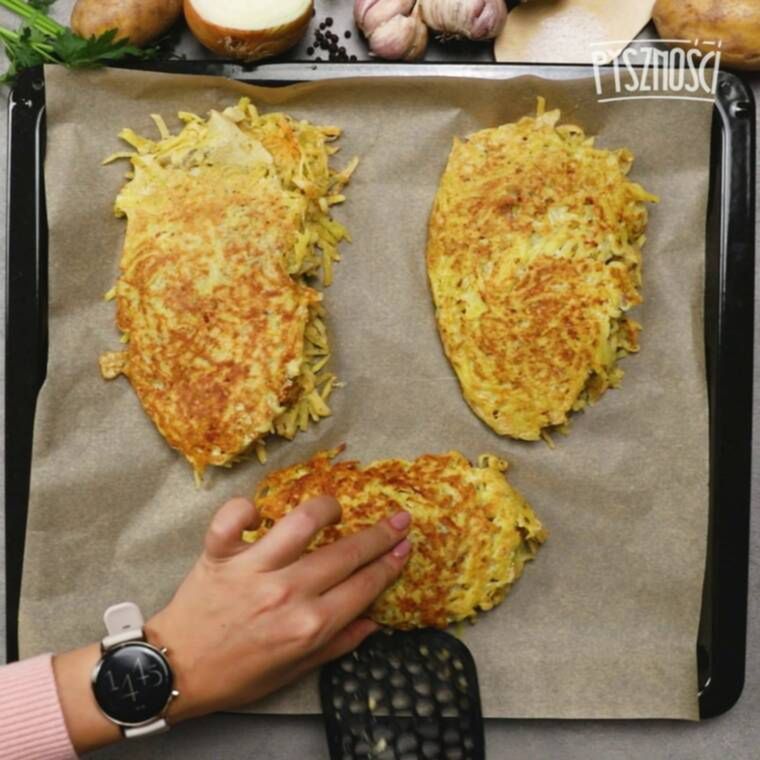 placek ziemniaczany z indykiem