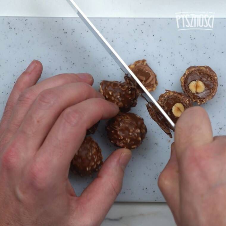 deser bez pieczenia z ferrero rocher