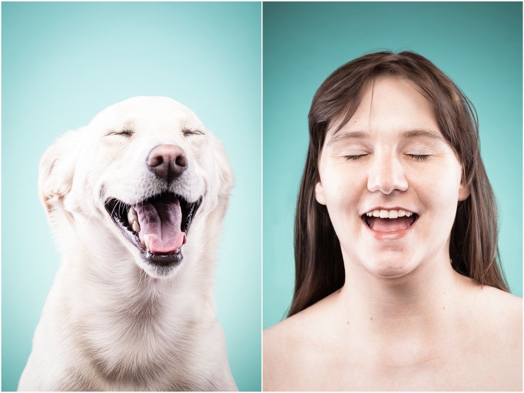 „The Dog People” - zabawne portrety ludzi, którzy naśladują swoje psy 6