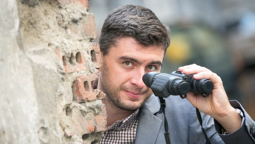 Paweł Wujcikowski, właściciel  sieci Spy Shop