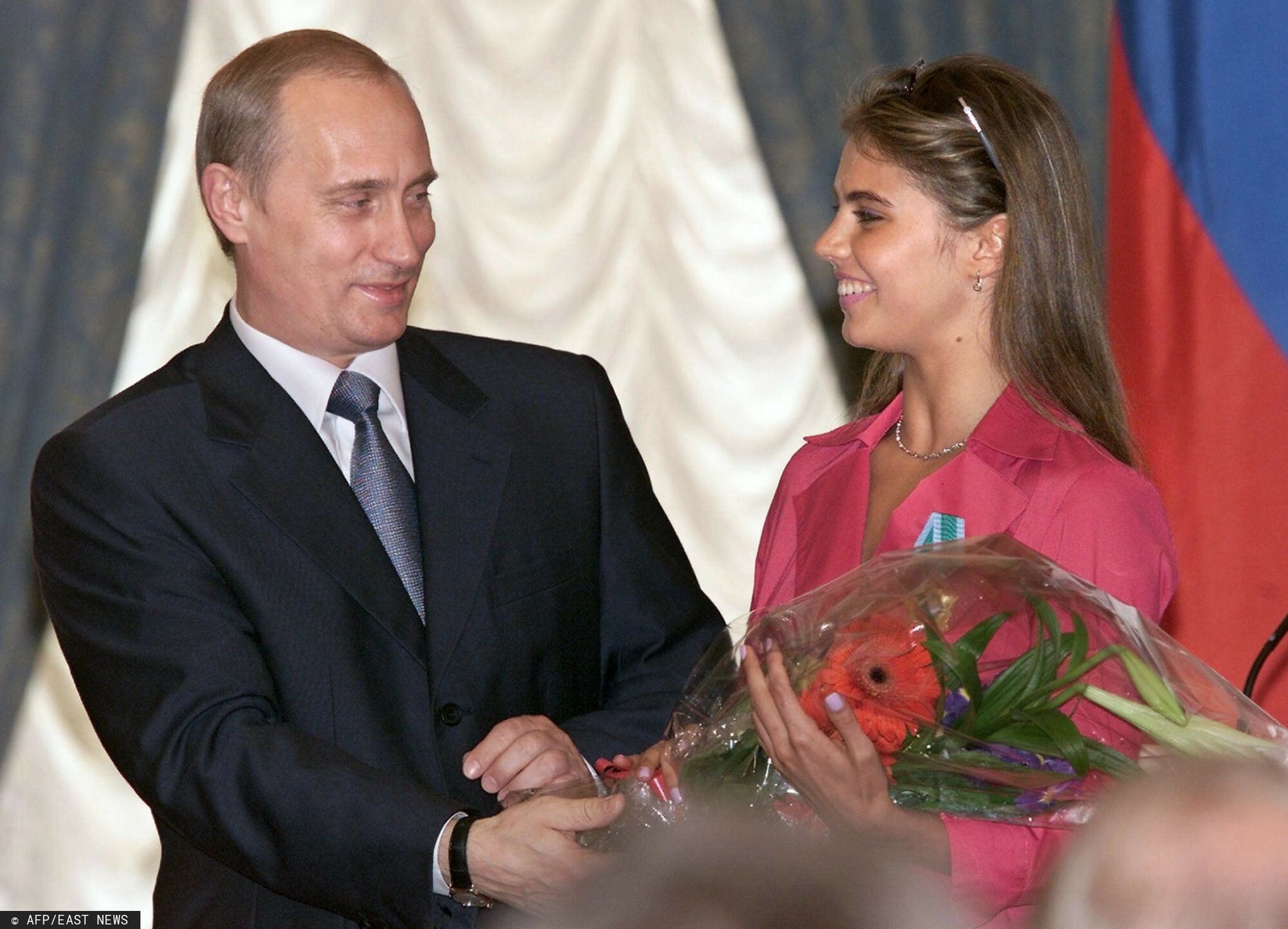 Władiir Putin i Alina Kabajewa w 2001 r.