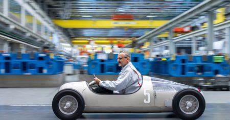 Audi wydrukowało jeżdżące Auto Union Typ C