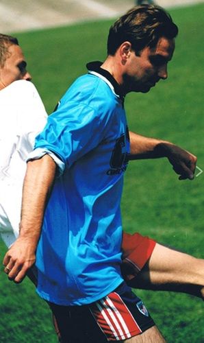 Prezydent Duda w koszulce Cracovii z czasów przedcomarchowskich