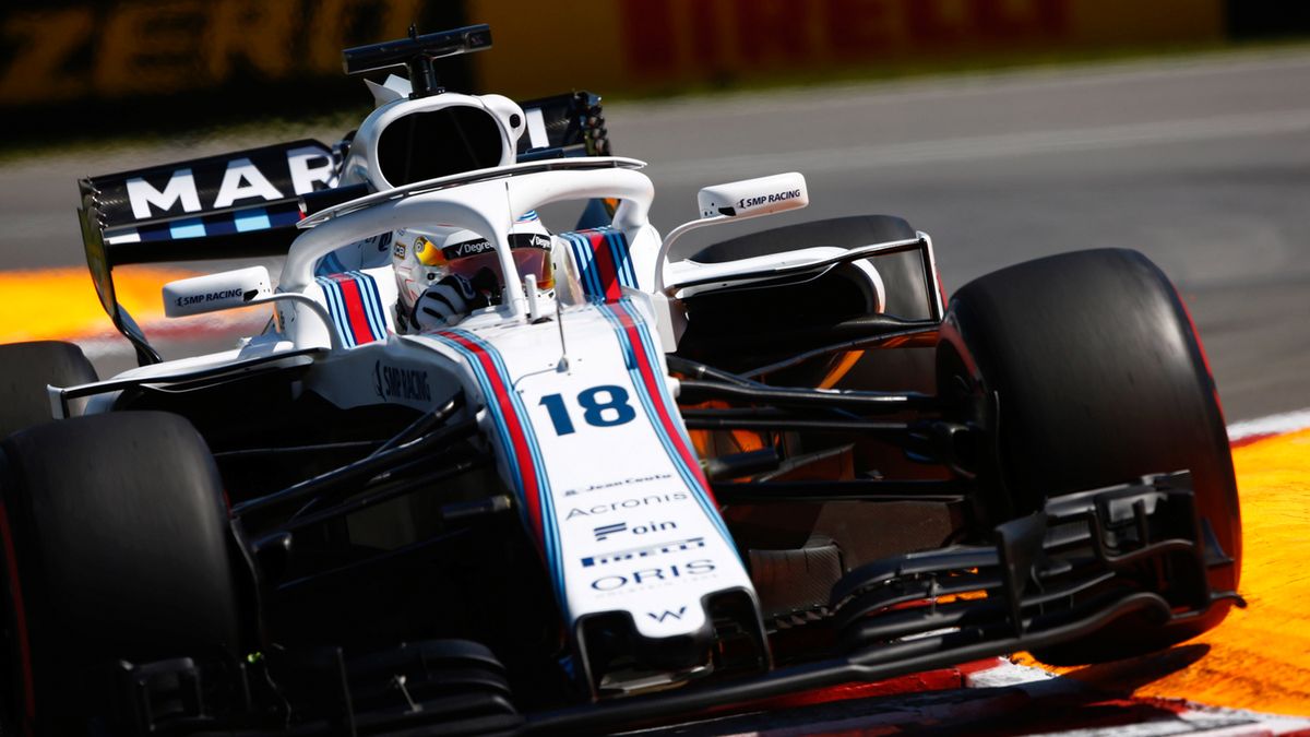 Materiały prasowe / Williams / Na zdjęciu: Lance Stroll na torze w barwach Williamsa
