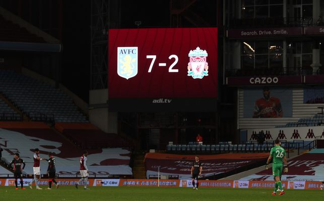 Wynik Aston Villa Liverpool FC