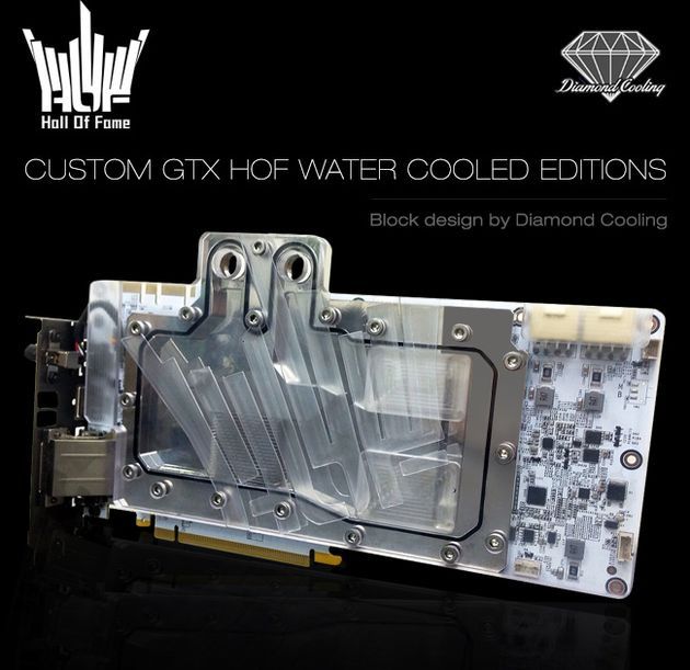 Galax KFA2 GeForce GTX 970 i GTX 980 HOF WaterCooled karty graficzne