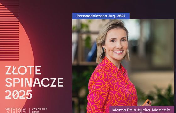 Marta Pokutycka-Mądrala na czele jury konkursu Złote Spinacze 2025