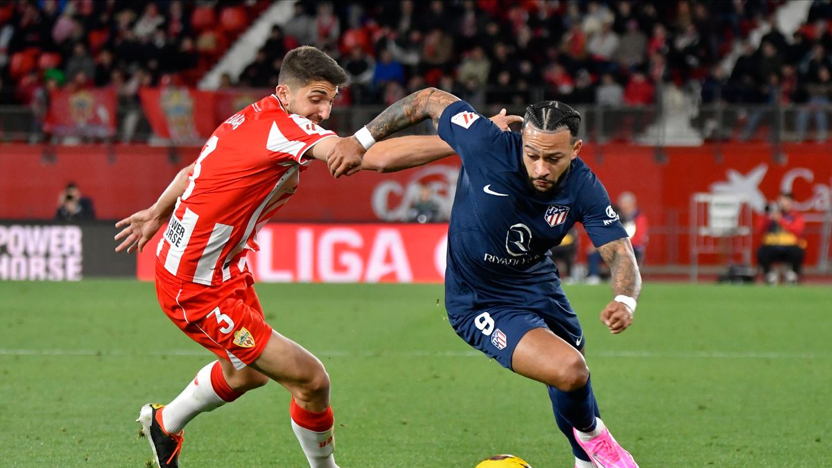 PAP/EPA / PAP/EPA/Carlos Barba / Mecz Almerii z Atletico zakończył się sensacyjnym remisem