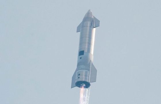 Nieudana próba rakiety Starship SN11 firmy SpaceX