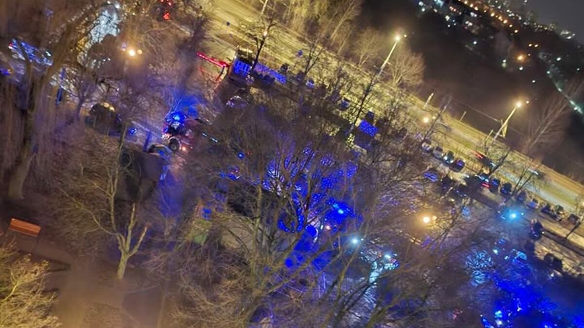 Pożar w bloku przy ul. Sympatycznej w Lublinie