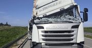 Borki: Śmiertelny wypadek na trasie S61. Droga w kierunku Warszawy całkowicie zablokowana