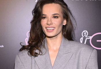 Szroeder w skórzanej mini na koncercie. Zrobiła furorę