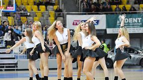 Cheerleaders AZS Koszalin na meczu z Treflem Sopot