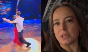 Fan wspiera (?) Annę Muchę przed występem w "TzG". "Jak schudłaś, to będą super podnoszenia". Popiel dodaje: "Żeby podnieść to EGO"