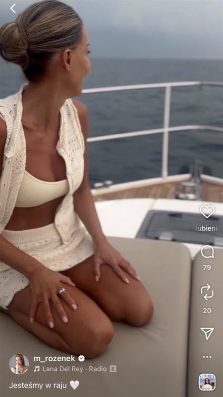 Małgorzata Rozenek-Majdan w beżowym bikini