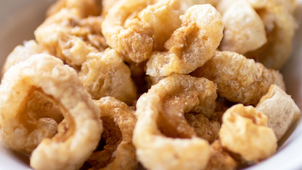 Skwarki z kaczej skóry są chrupiące