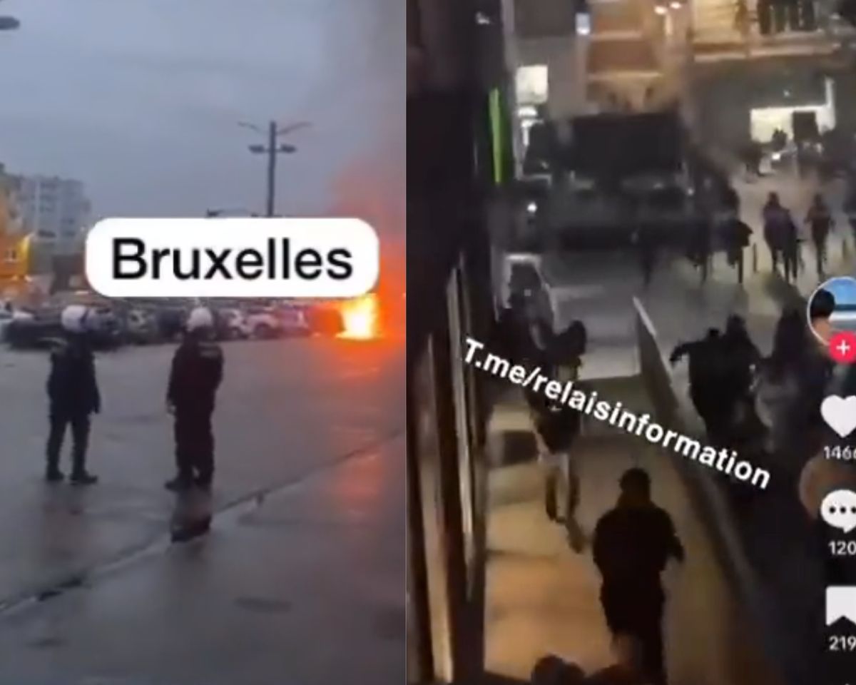 Zamieszki w Szwajcarii i Belgii