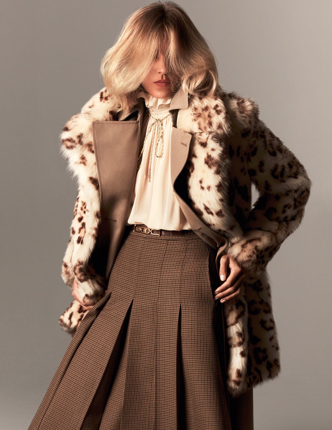 Anja Rubik w "Vogue Paris"