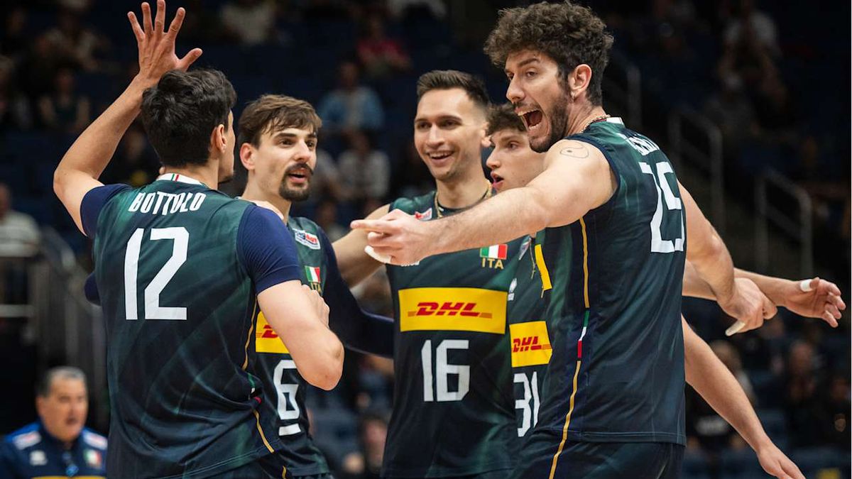 Materiały prasowe / Volleyball World / Reprezentacja Włoch w Lidze Narodów 2025