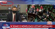 Lex TVN w Sejmie. TVP Info przerywa transmisję