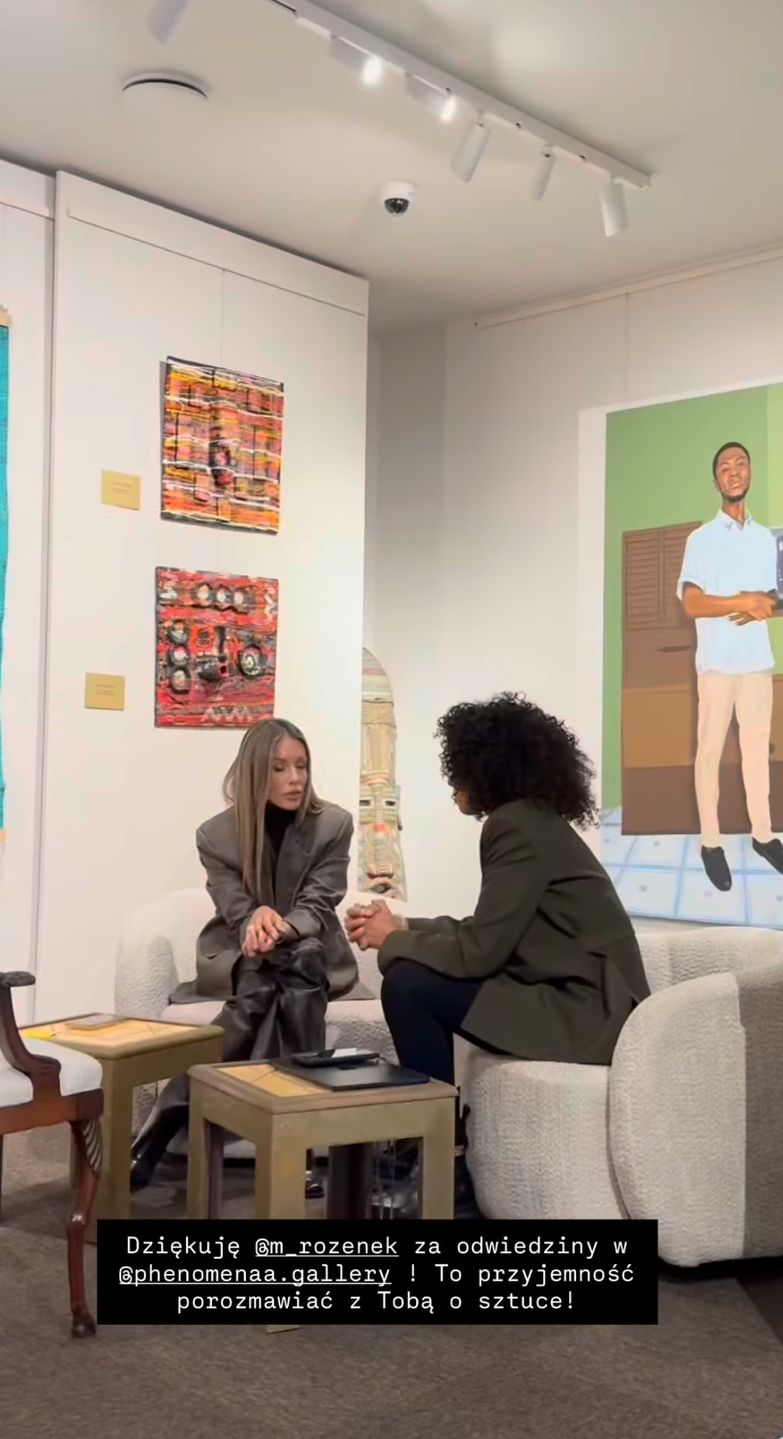 Omenaa Mensah i Małgorzata Rozenek