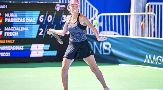 Tenis: Turniej WTA w Adelajdzie - mecz 1. rundy gry pojedynczej