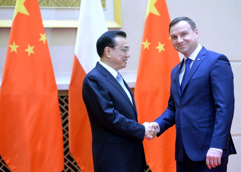 Li Keqiang, premier i Chin i prezydent Andrzej Duda.